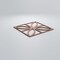 Ekena Millwork Medium Swansea Decorative Fretwork Wood Wall Panels, Wood (Paint Grade), 15 3/8"W x 15 3/8"H x 3/8"T WALW16X16X0375SWNMF - alternate 6